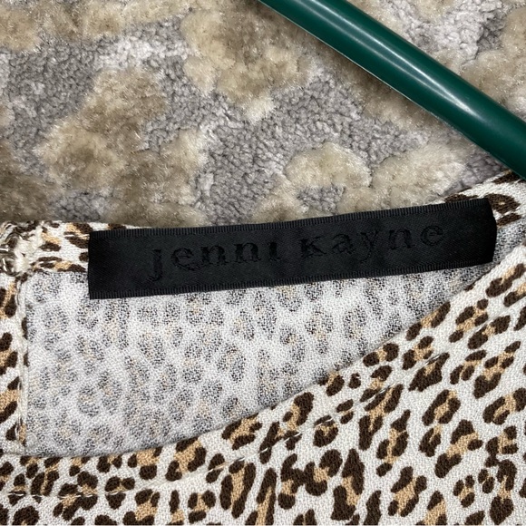 Jenni Kayne Leopard T-Shirt Dress Size S - Picture 6 of 6